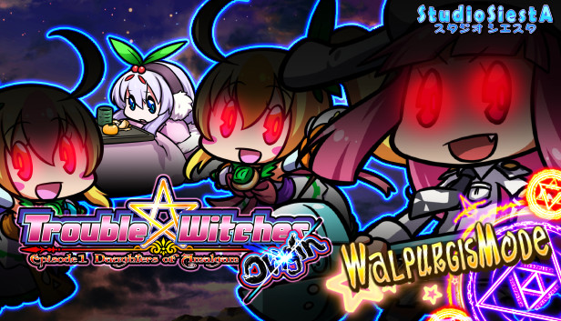 Trouble Witches Origin,additional Game Walpurgis Edition Steam capsule image