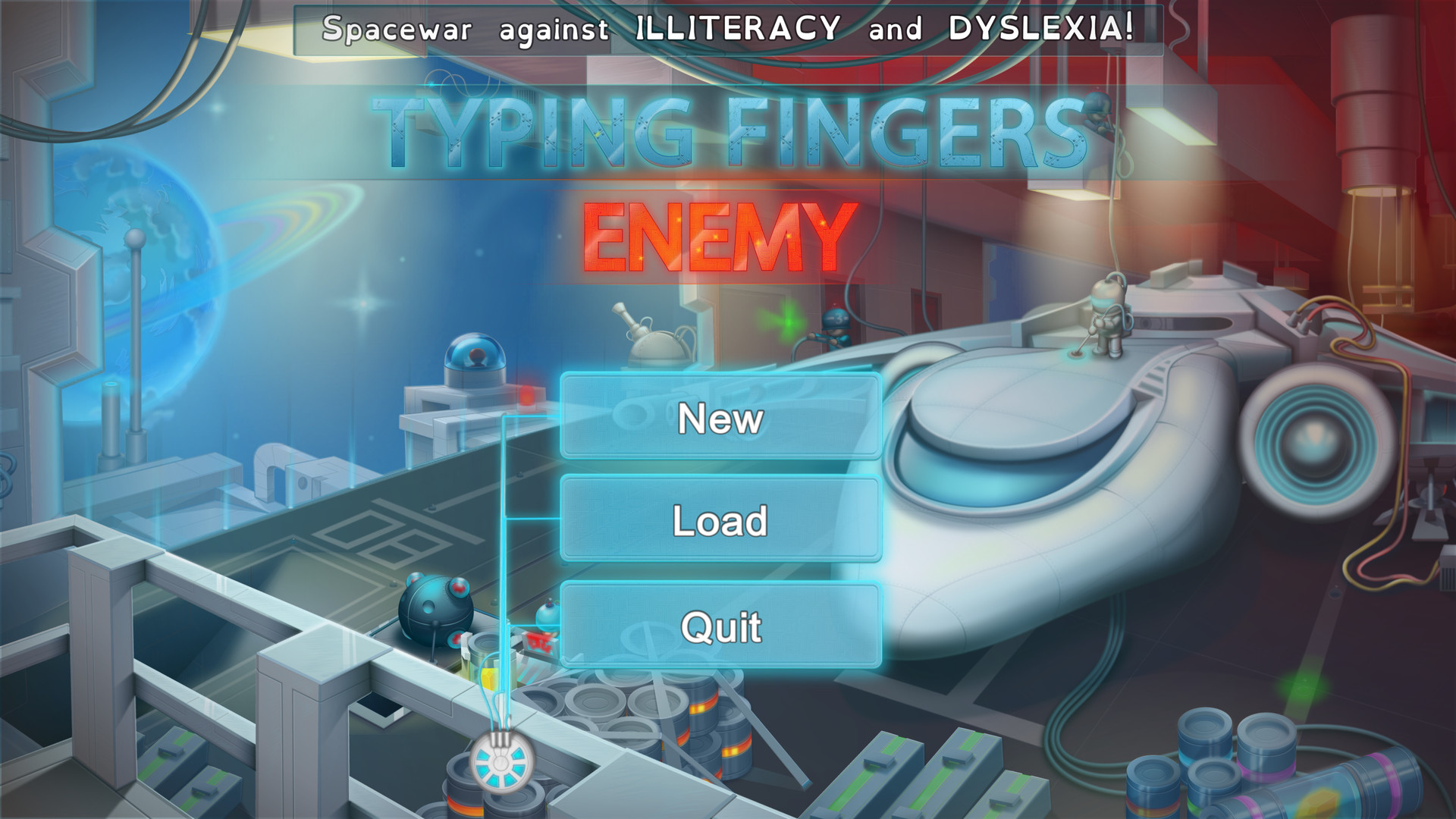 Typing Fingers - Enemy on Steam