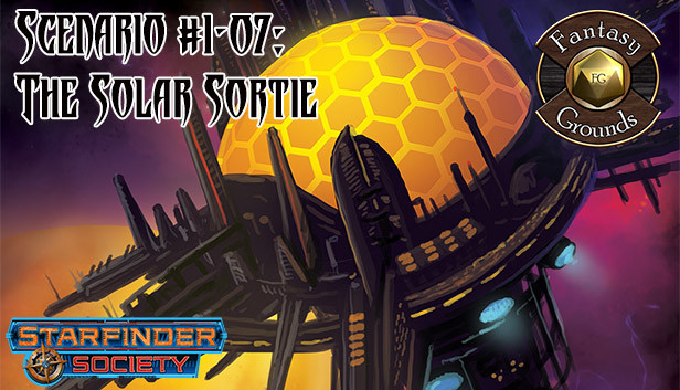 Fantasy Grounds - Starfinder RPG - Starfinder Society Scenario #1-07: The Solar Sortie Steam capsule image