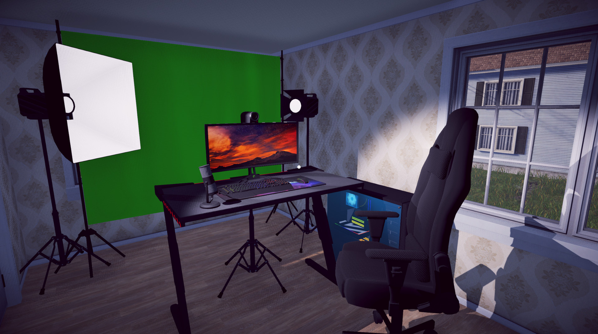 Rate my setup on Streamer Life Simulator