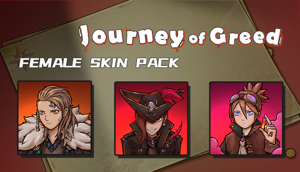 Journey of Greed - Female Skin Pack Steam capsule image