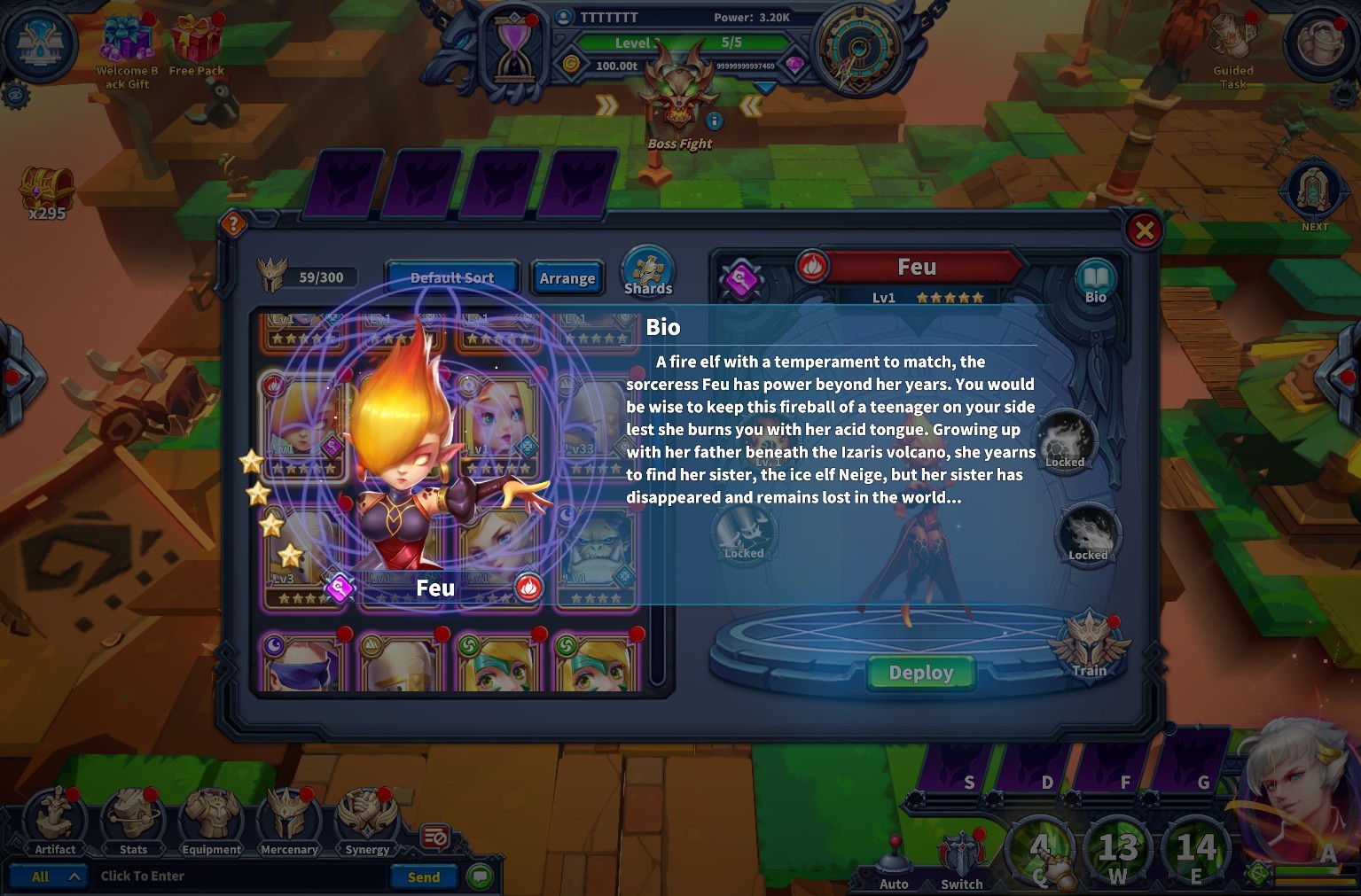 Endless World Idle RPG - Ice and Fire Mercenary Pack on Steam