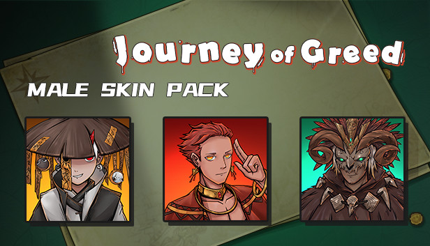 Journey of Greed - Male Skin Pack Steam capsule image