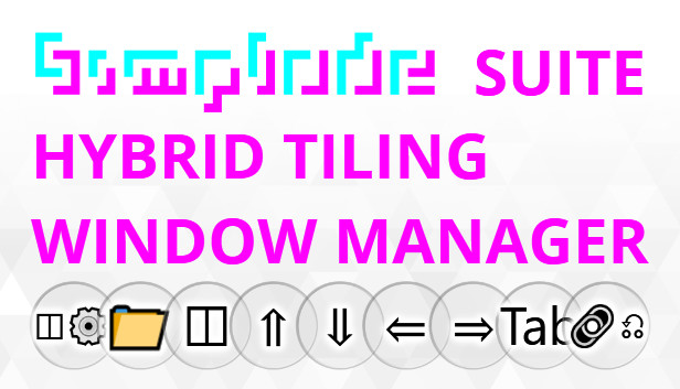 Simplode Suite - Hybrid Tiling Window Manager Steam capsule image