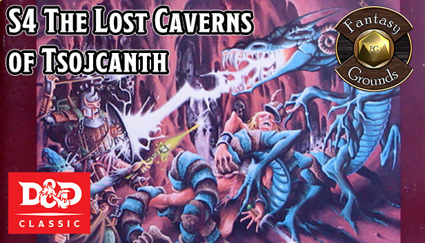 Fantasy Grounds - D&D Classics: S4 The Lost Caverns of Tsojcanth (1E) Steam capsule image