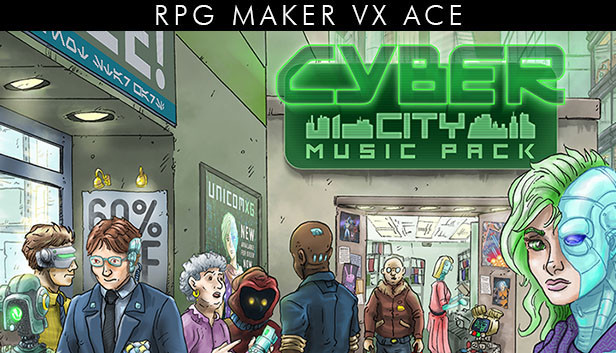 RPG Maker VX Ace - Cyber City Music Pack Steam capsule image