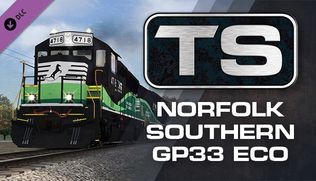 Train Simulator: Norfolk Southern GP33 ECO Loco Add-On Steam capsule image