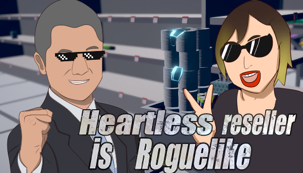 Heartless reseller is Roguelike Steam capsule image