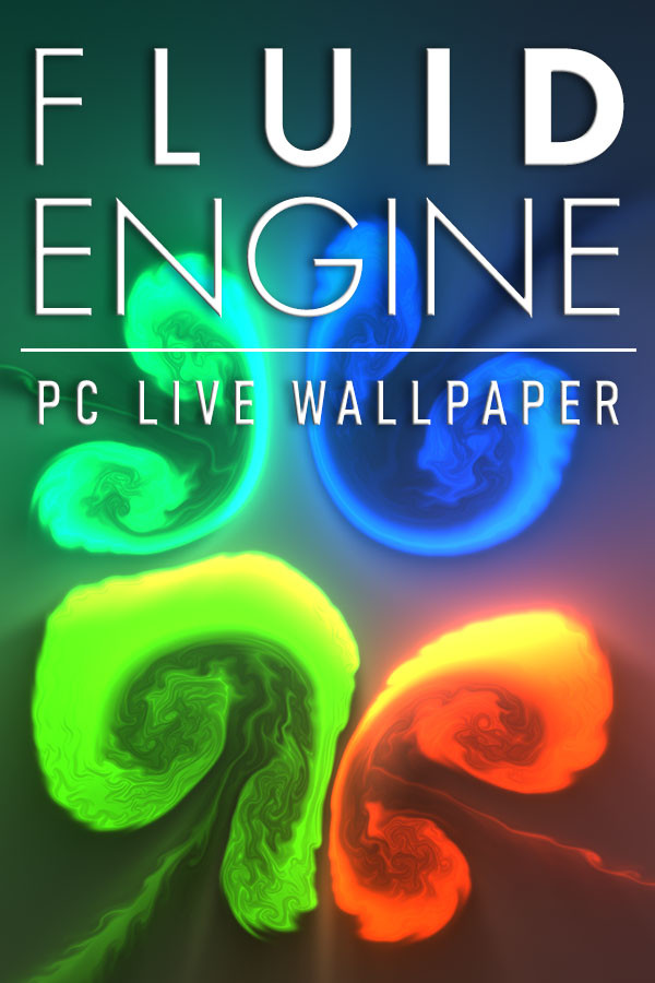 Capa de Fluid Engine PC Live Wallpaper