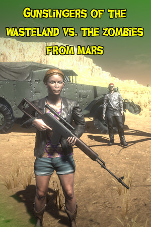 Gunslingers of the Wasteland vs. The Zombies From Mars cover art