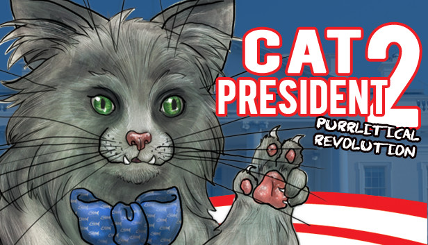 Cat President 2: Purrlitical Revolution Steam capsule image