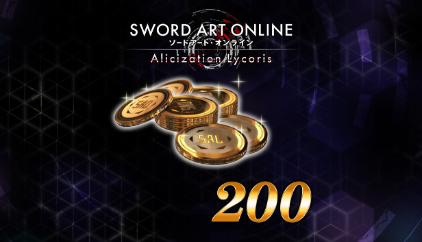 SWORD ART ONLINE Alicization Lycoris 200 SAO Coins Steam capsule image