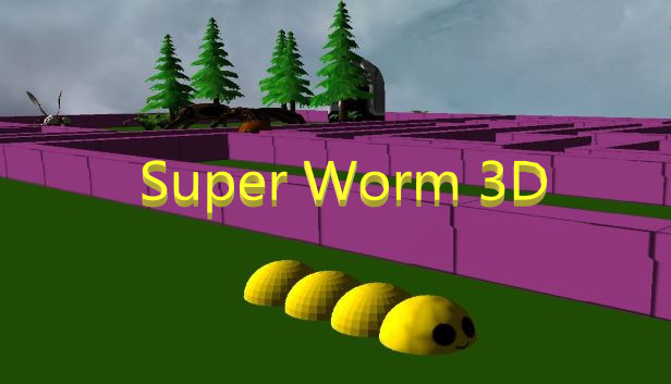 Super Worm 3D Steam capsule image