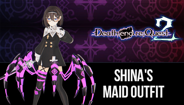 Death end re;Quest 2 - Shina's Maid Outfit Steam capsule image