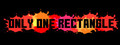 Only One Rectangle