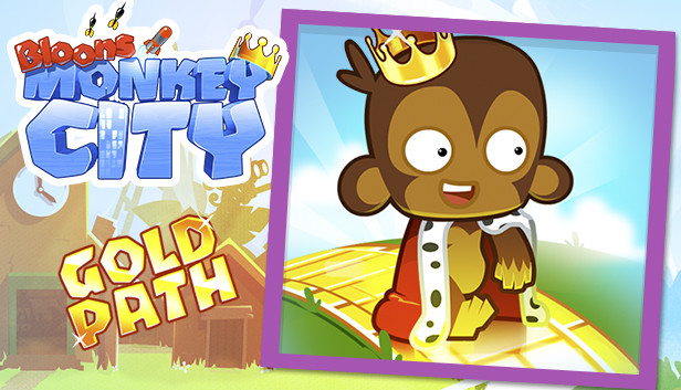 Bloons Monkey City - Gold Path Steam capsule image
