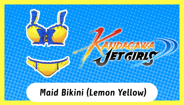 Kandagawa Jet Girls - Maid Bikini (Lemon Yellow) Steam capsule image