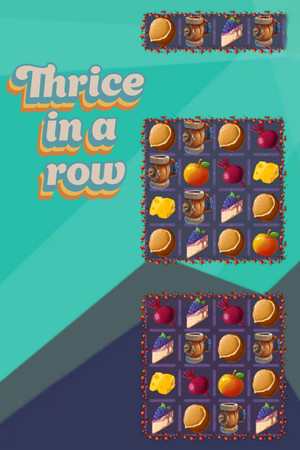 Thrice in a row cover art