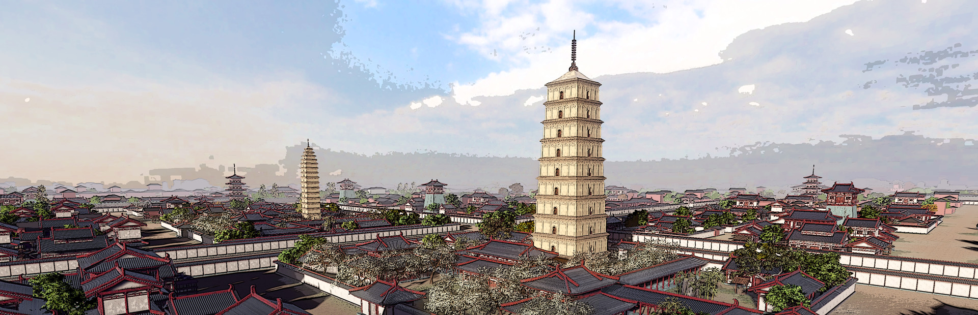Chang An The Capital Of Tang Dynasty
