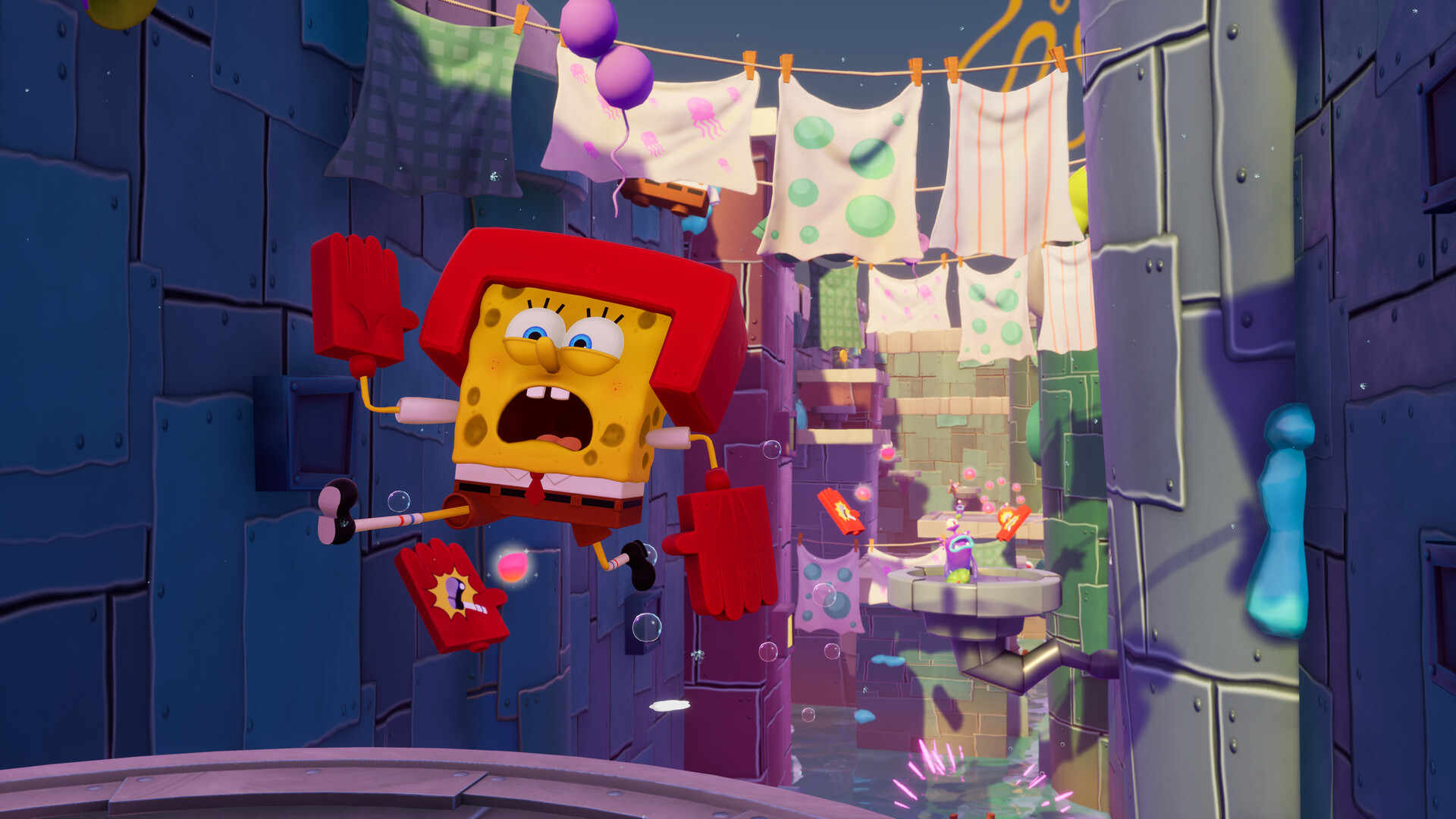 Bob Esponja Falling Adventure - Click Jogos