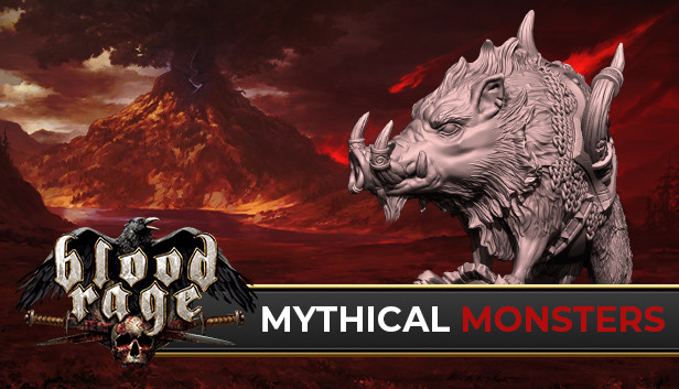 Blood Rage: Digital Edition - Mythical Monsters Steam capsule image