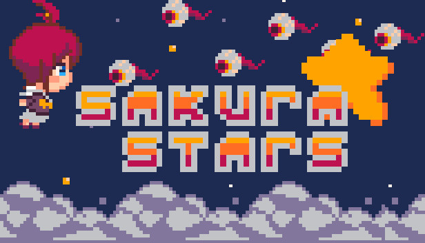 Sakura Stars Steam capsule image