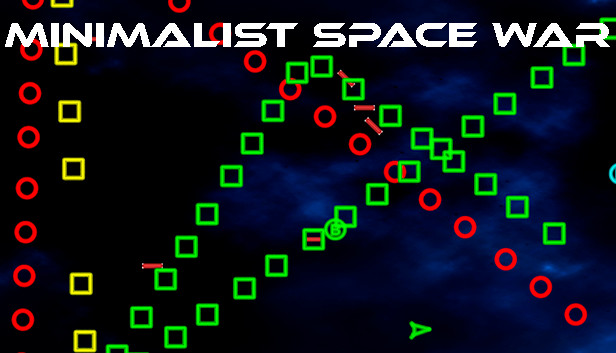 Minimalist Space War Steam capsule image