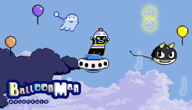 漏气宝大冒险 Balloon Man Adventure Steam capsule image