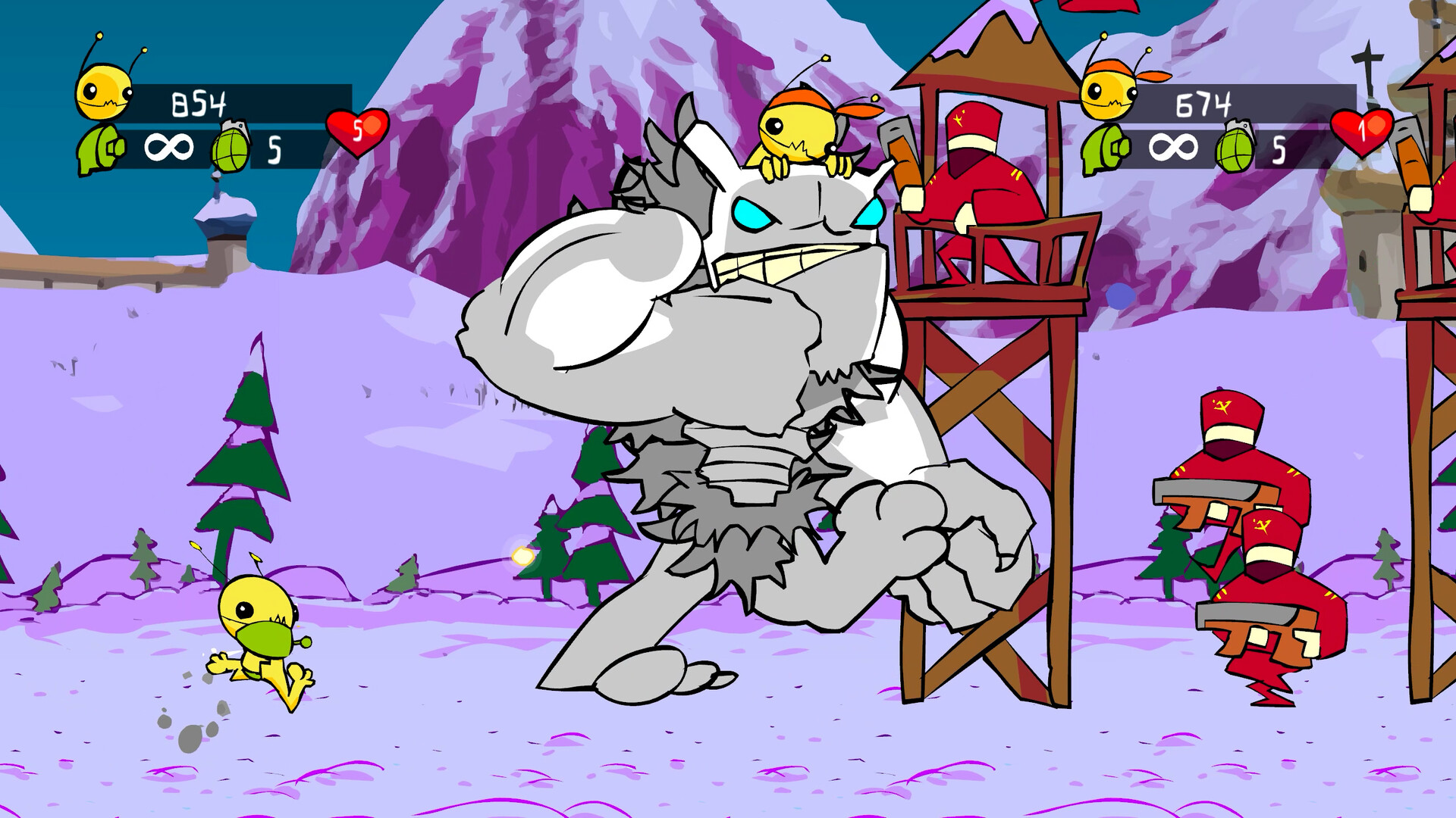 外星原始人：高清版-Alien Hominid HD-游戏截图-好玩游戏库