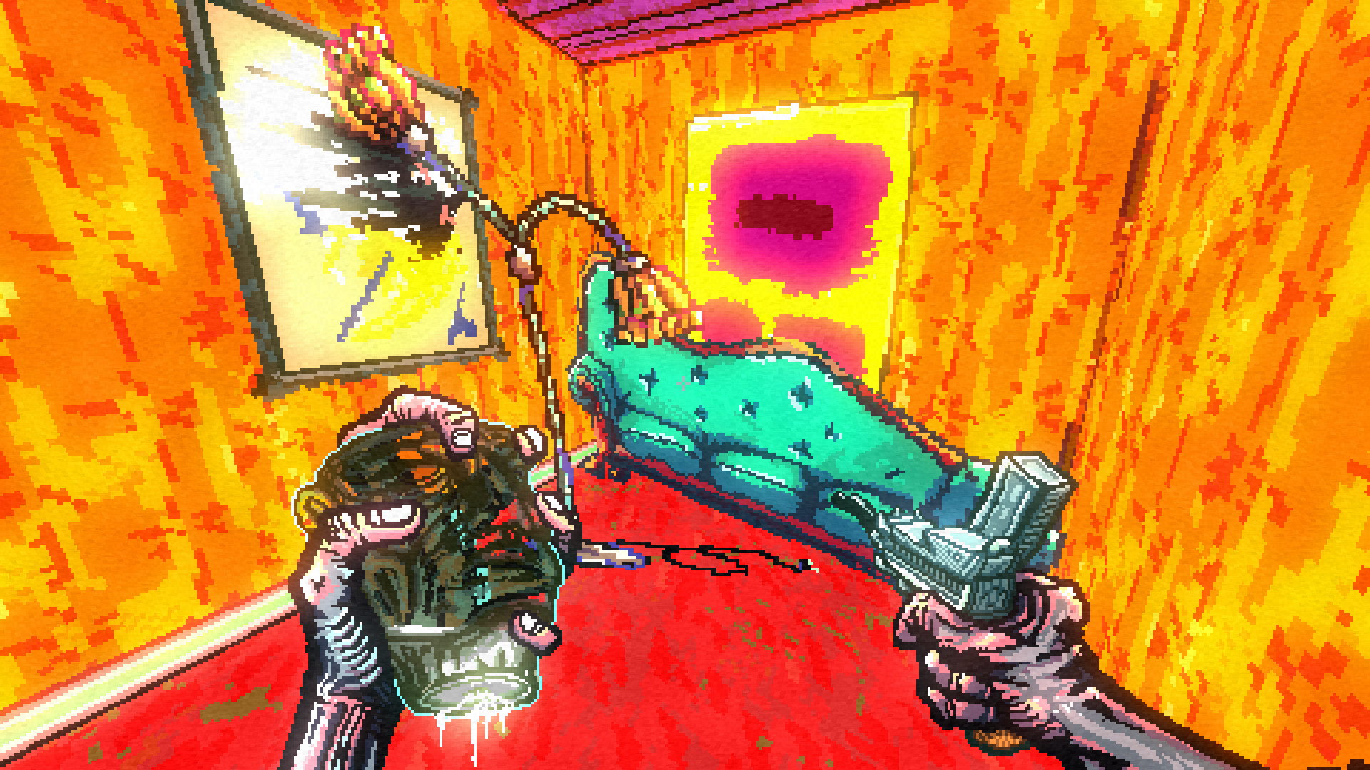 Post Void (PC) Review - This Is Your Doom On Acid - Finger Guns