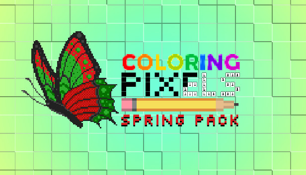 Coloring Pixels - Spring Pack Steam capsule image