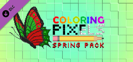 Coloring Pixels - Spring Pack header image