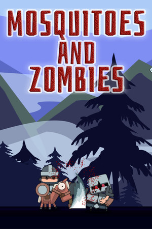 Mosquitoes and zombies cover art