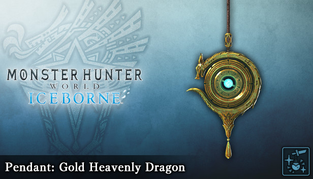 Monster Hunter World: Iceborne - Pendant: Gold Heavenly Dragon Steam capsule image
