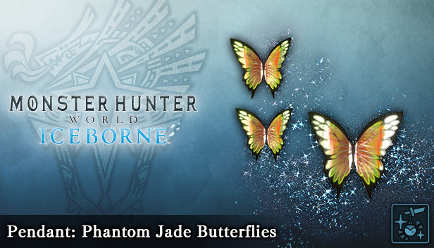 Steam 上的monster Hunter World Iceborne 追加饰物 幻想蝴蝶 翡翠