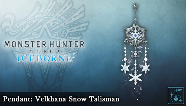 Monster Hunter World: Iceborne - Pendant: Velkhana Snow Talisman Steam capsule image