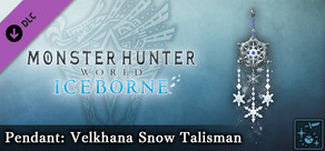 Monster Hunter World: Iceborne - Smycke: Velkhana-snötalisman