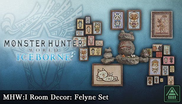 Monster Hunter World: Iceborne - MHW:I Room Decor: Felyne Set Steam capsule image
