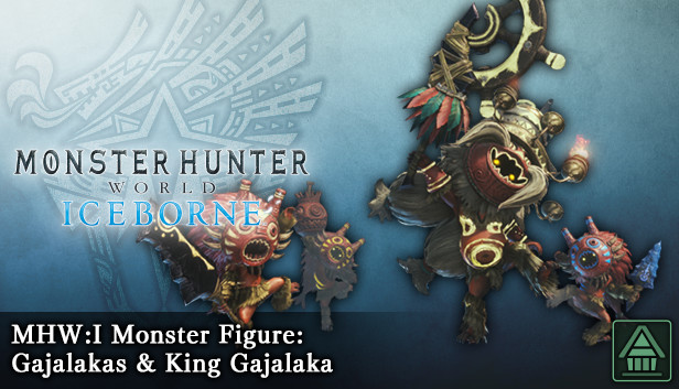 Monster Hunter World: Iceborne - MHW:I Monster Figure: Gajalakas & King Gajalaka Steam capsule image
