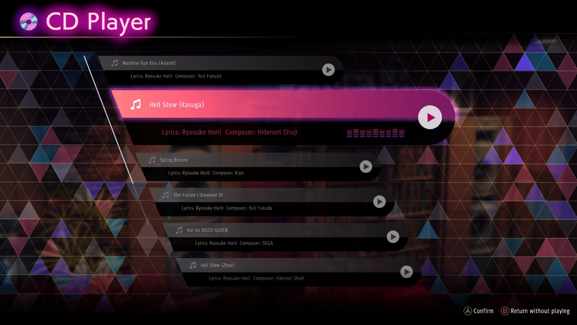 Yakuza Kiwami - Karaoke - Bakamitai -Sorrow- Perfect Score