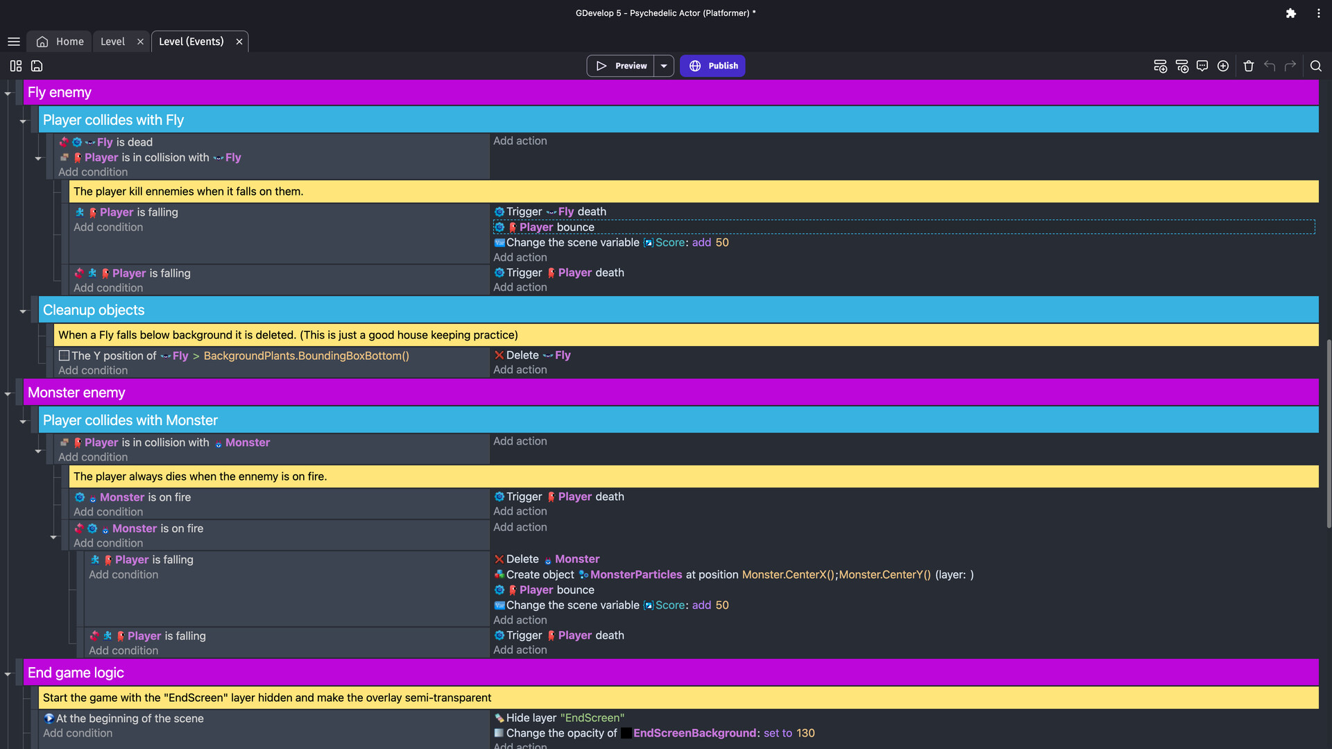 Manually export your game as a HTML5 game on your computer - GDevelop  documentation