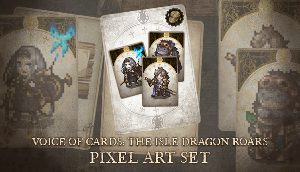 Voice of Cards: The Isle Dragon Roars Pixel Art Set Steam capsule image