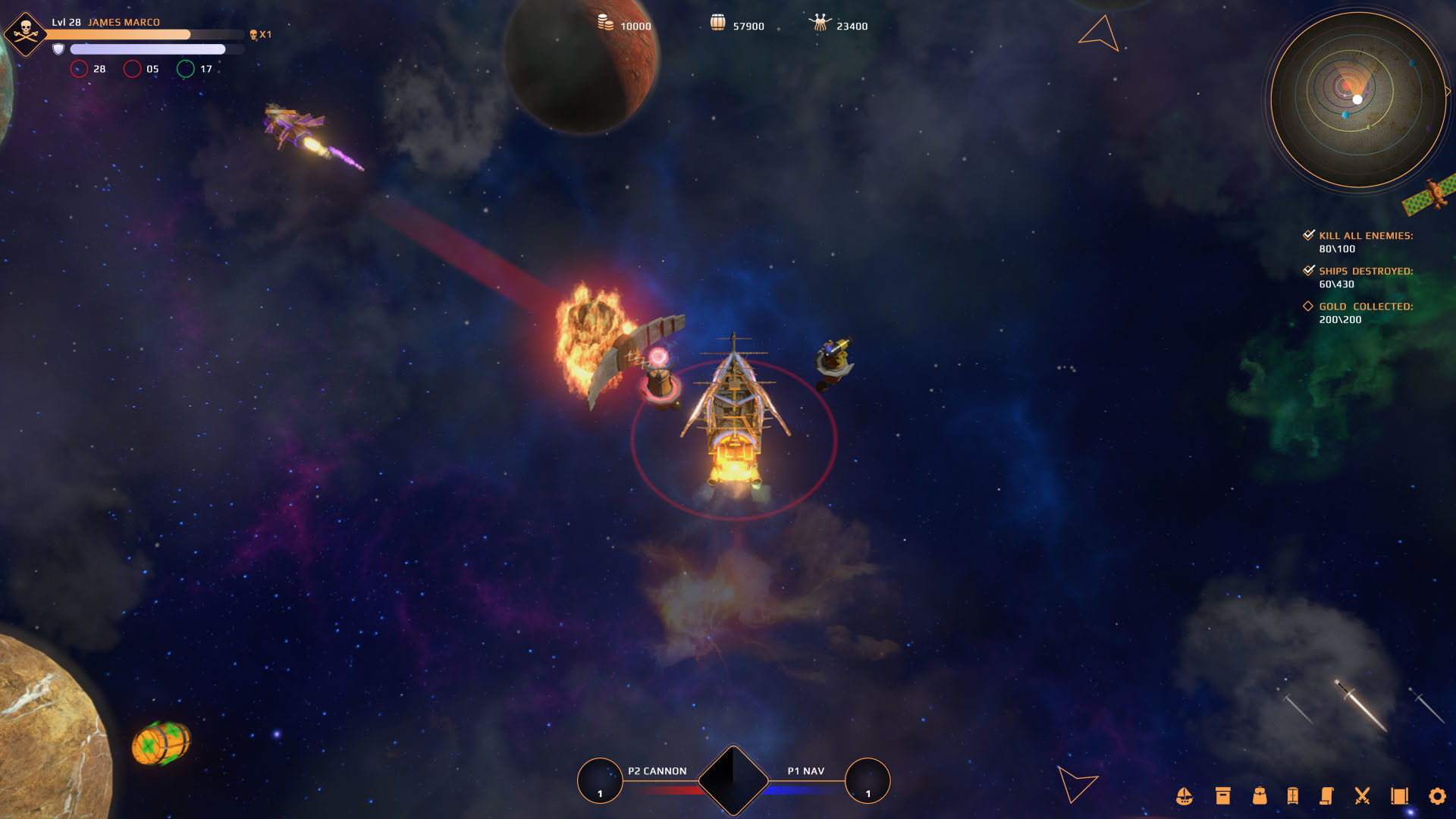 Steam Solar Sails