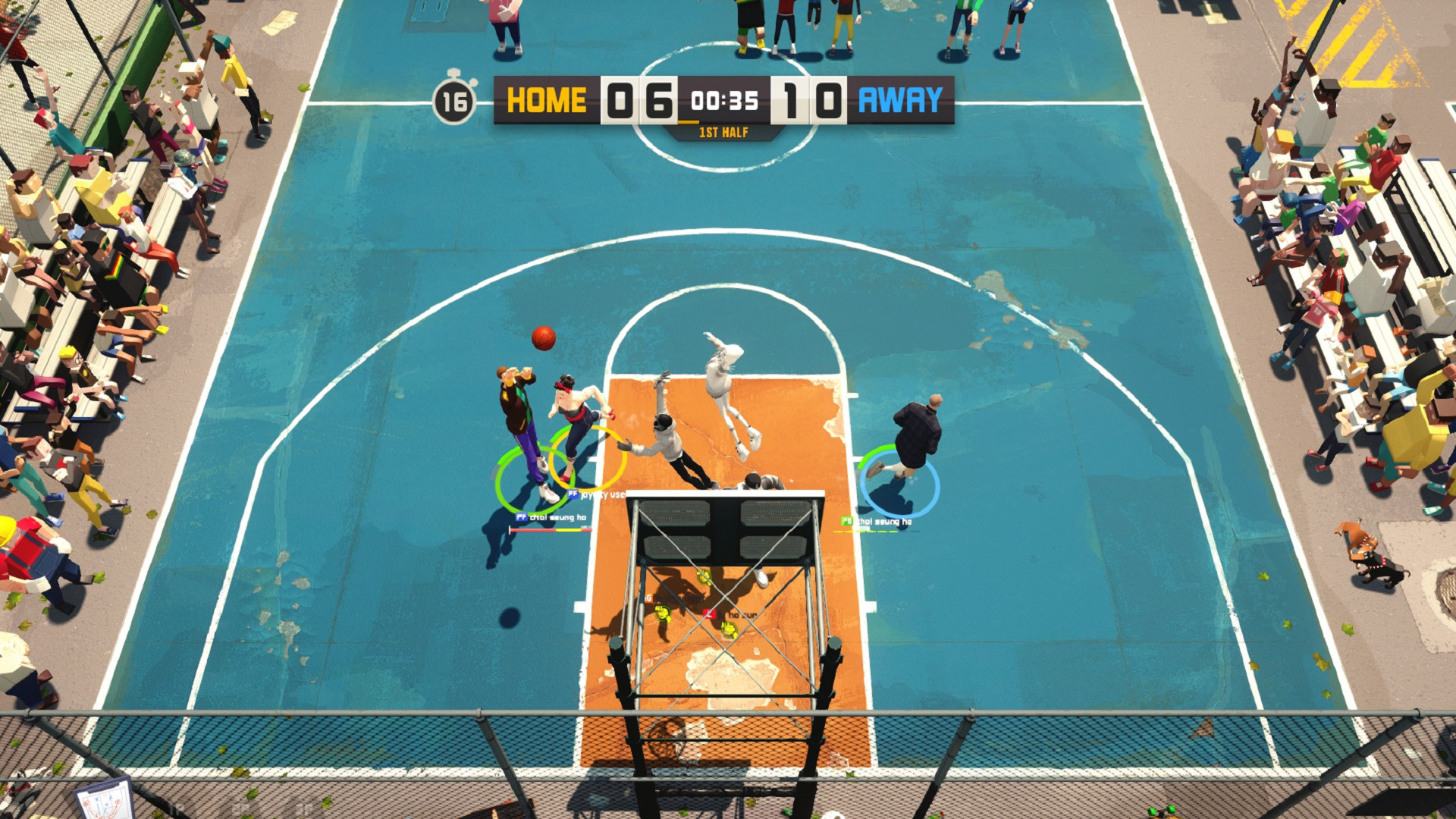 3v3 basketball game online