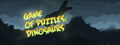 Game Of Puzzles: Dinosaurs