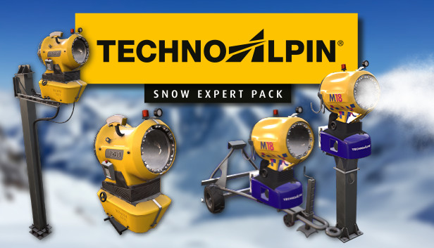 Winter Resort Simulator - TechnoAlpin - Snow Expert Pack Steam capsule image