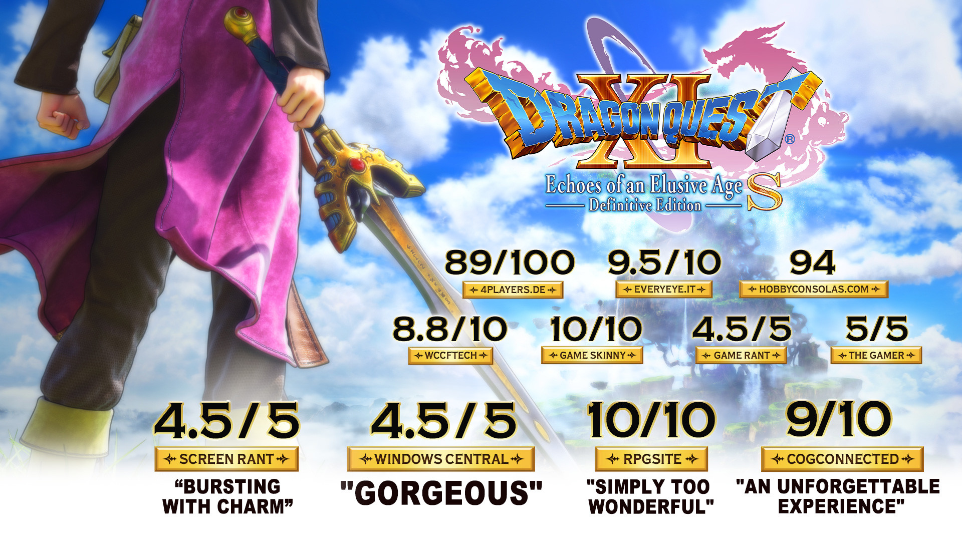 Dragon Quest XI S: Echoes of an Elusive Age - Definitive Edition