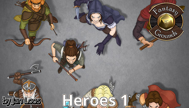 Fantasy Grounds - Jans Token Pack 03 - Heroes 1 Steam capsule image