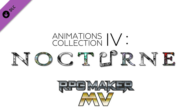 RPG Maker MV - Animations Collection 4 - Nocturne Steam capsule image
