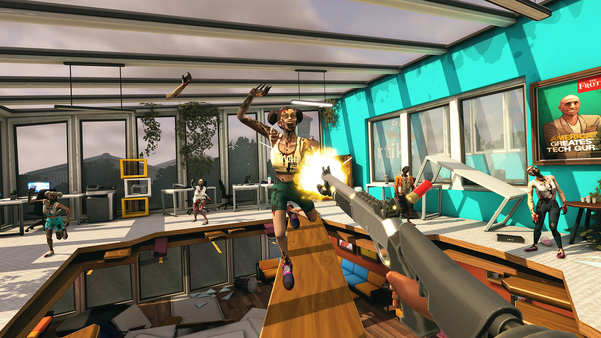 Zombieland VR: Headshot Fever - Haptic Feedback Experience | bHaptics